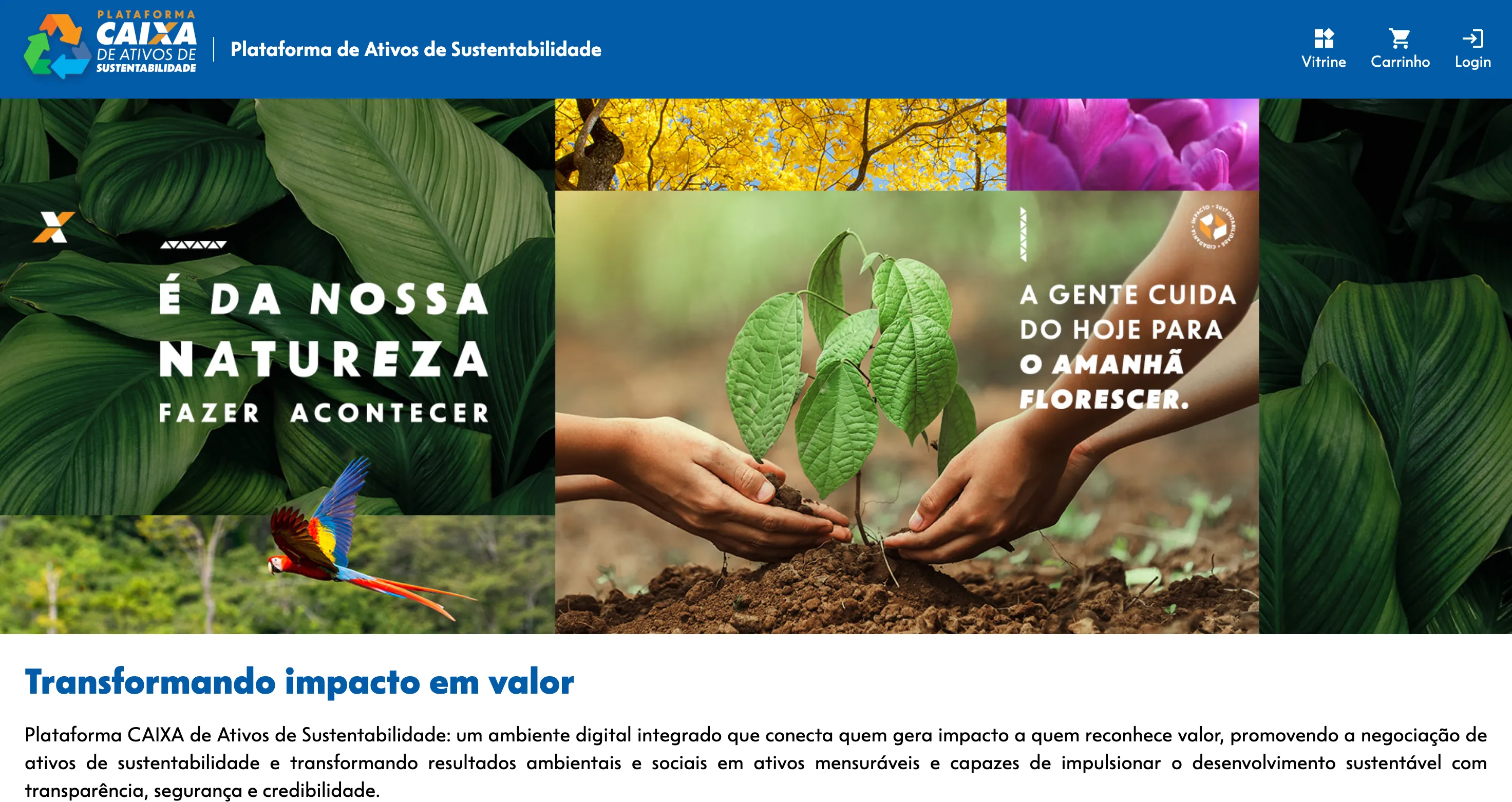 Ativos de Sustentabilidade da Caixa